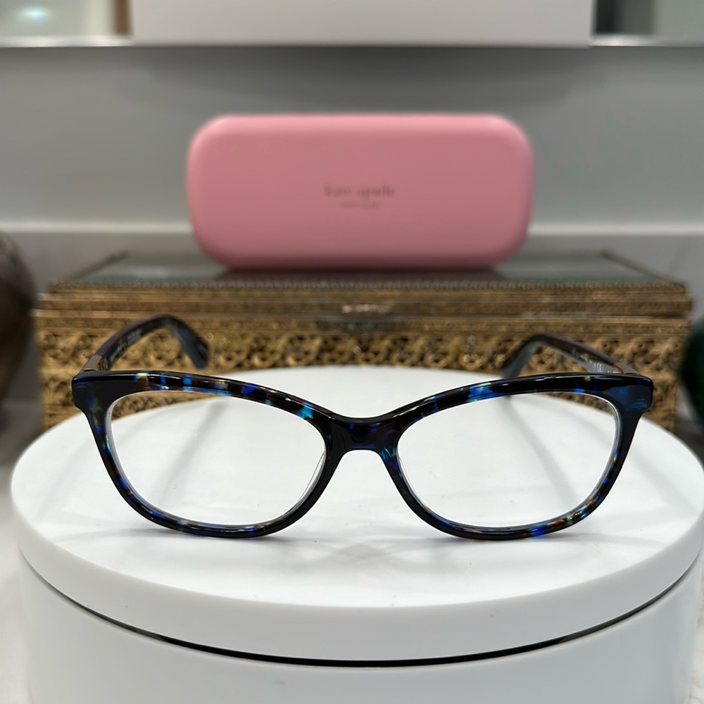 Kate Spade Blue Tortoise Glasses